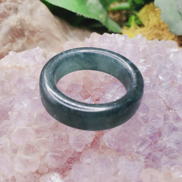 Guatemalan Jadeite Ring Size 5.75