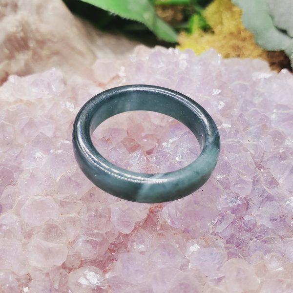 Guatemalan Jadeite Ring Size 11