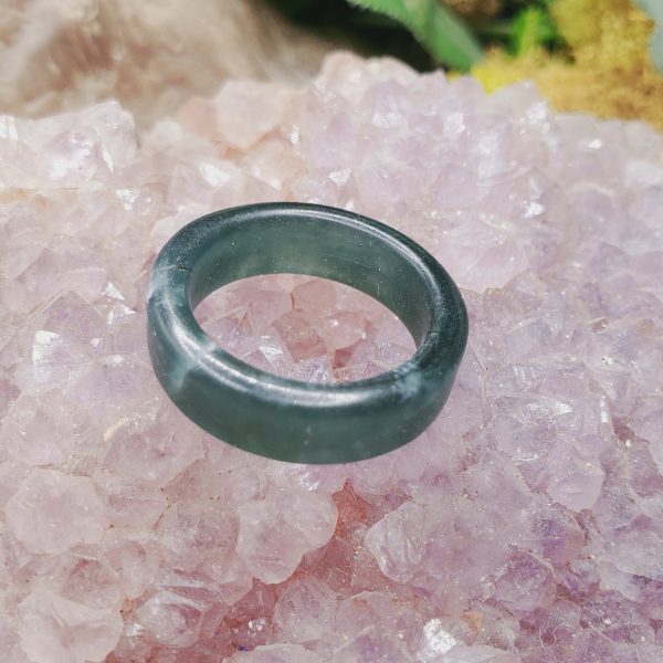 Guatemalan Jadeite Ring Size 5.75