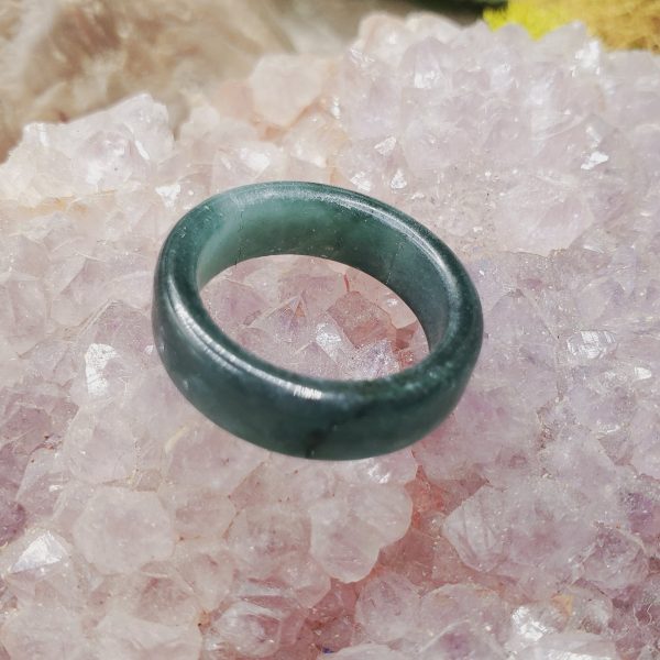 Guatemalan Jadeite Ring Size 11