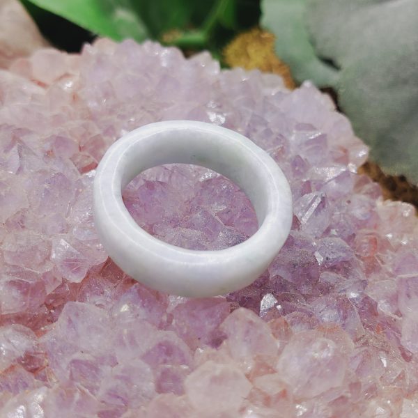 Lilac Jadeite Ring